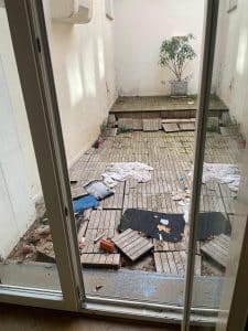 Renovation Courtyard - Before